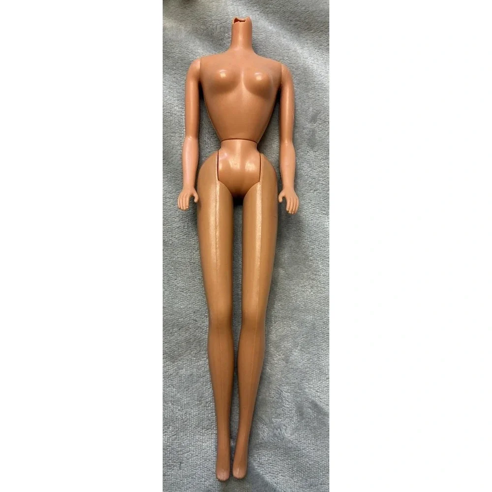 Vintage 1966 Barbie Doll TNT Body 1991 Head 1993 Vest And‎ Skirt Lot *defect